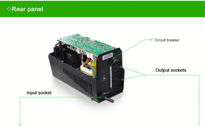 컴퓨터는 오프라인으로 AVR CE와 650va 850va 1000va 1500va 고급 품질 수정된 정현파를 올립니다