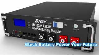 Gtech LR 51.2V 100Ah 리튬 배터리 에너지 저장