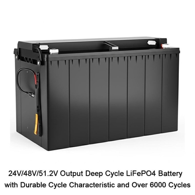24V/48V/51.2V 출력 깊은 사이클 LiFePO4 배터리