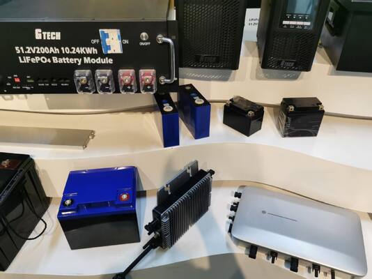 G TECH 12.8V 40Ah LiFePO4 배터리 6000 사이클 라이프 태양 에너지 저장용 블루투스 기능