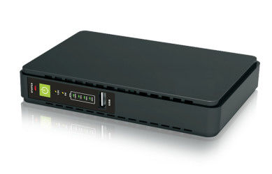 DC, USB 및 POE 출력 인터페이스를 가진 미니 UPS, 내장 어댑터는 넓은 AC 전압을 허용