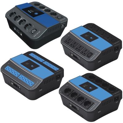 POS 기계 1500VA USB RJ45 RJ11은 정현파 업을 변경했습니다