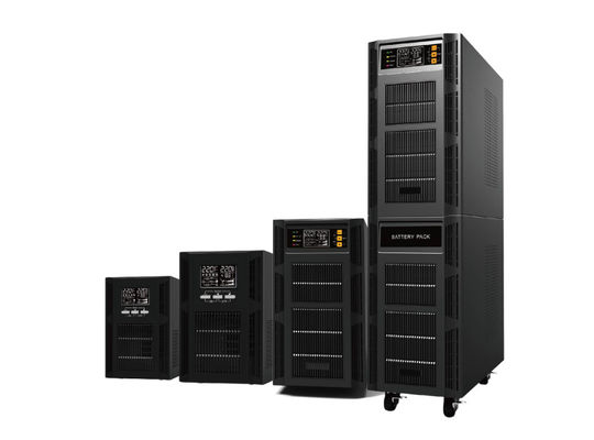 순수한 정현파 6KVA 10KVA 고주파 온라인 업 LCD 디스플레이