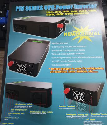 PIV 시리즈 300W 3000W AC은 정현파 인버터를 변경했습니다